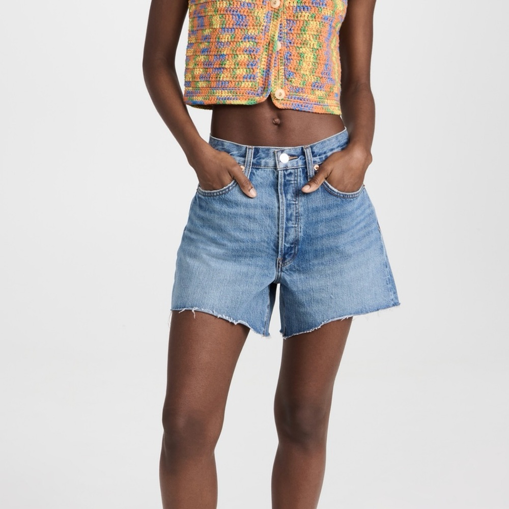 RE/DONE 90s Low Slung Shorts